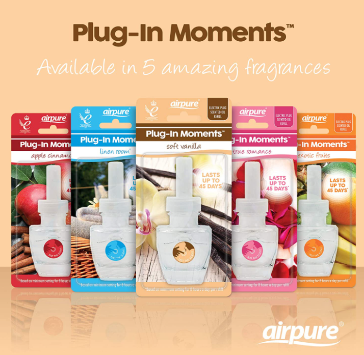 Airpure Plug In Moments True Romance Refill 20ml - UK BUSINESS SUPPLIES