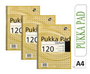 Pukka Pads A4 Vellum Wirebound Notebook 80gsm (Pack 3) - UK BUSINESS SUPPLIES