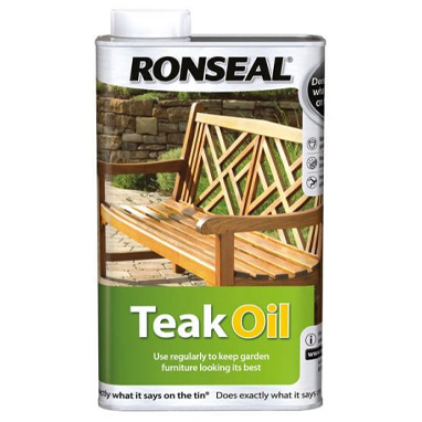 Ronseal Teak Oil 1 Litre - UK BUSINESS SUPPLIES