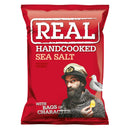 Real Crisps Sea Salt 24 x 35g - UK BUSINESS SUPPLIES
