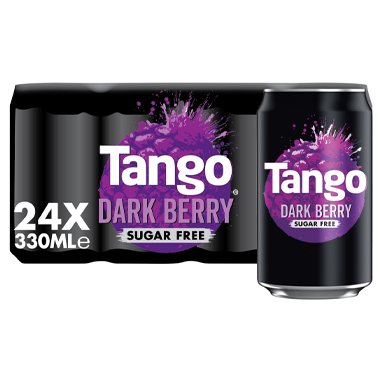 Tango Sugar Free Dark Berry 24x330ml - UK BUSINESS SUPPLIES