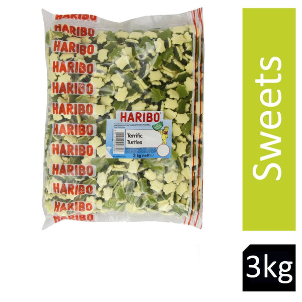 Haribo Terrific Turtles Sweets Bag 3kg - UK BUSINESS SUPPLIES