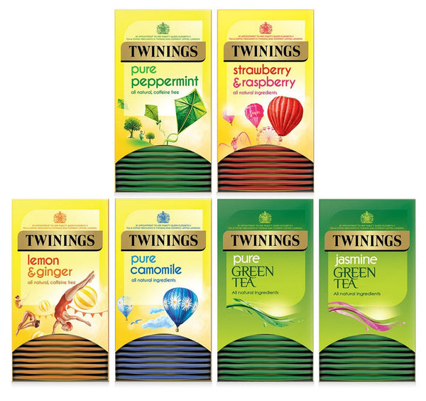 Twinings Variety Pack 6x20's - UK BUSINESS SUPPLIES
