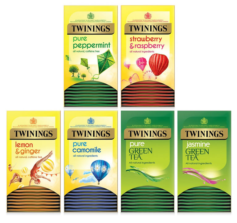 Twinings Variety Pack 6x20's - UK BUSINESS SUPPLIES