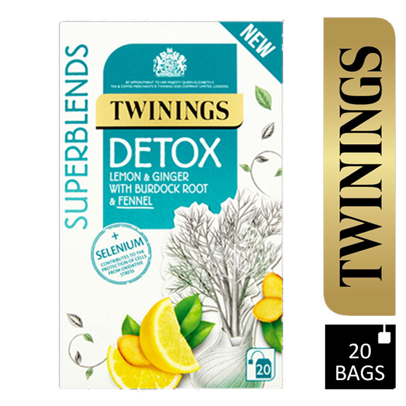 Twinings Super Blends Detox Envelopes 20's - UK BUSINESS SUPPLIES