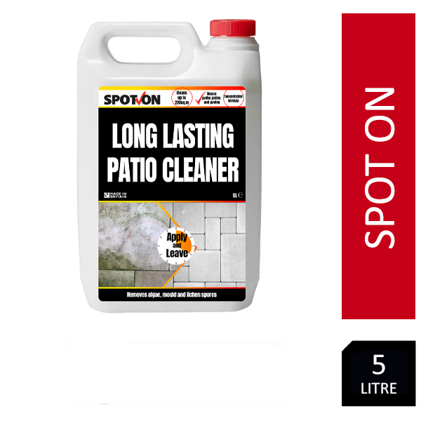 Spot On Long Lasting Patio Cleaner 5 Litre - UK BUSINESS SUPPLIES