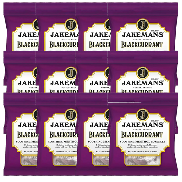 Jakemans Blackcurrant Lozenges 73g - UK BUSINESS SUPPLIES