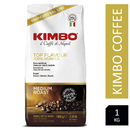 Kimbo Top Flavour 100% Arabica 1kg Italian Coffee Beans - UK BUSINESS SUPPLIES