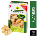Flamers 50's Natural Stove-Barbecue BBQ or Firelighters New Larger 50-500Pack - UK BUSINESS SUPPLIES