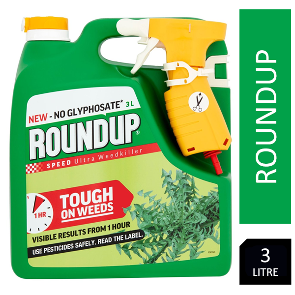 Roundup Speed Ultra Weedkiller Ready To Use 3 Litre - UK BUSINESS SUPPLIES