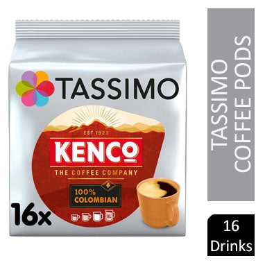 Tassimo Kenco 100% Colombian Pods 16's - UK BUSINESS SUPPLIES