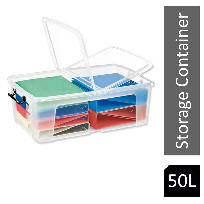Strata Storemaster Box Strata 50 Litre Storemaster Plastic Smart Box - UK BUSINESS SUPPLIES ...