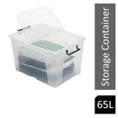 Strata 65 Litre Storemaster Plastic Smart Box - UK BUSINESS SUPPLIES