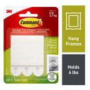 3M Command 17201 Medium Picture Hanging Strips 3 Pack - UK BUSINESS SUPPLIES