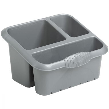 Wham Casa Large Silver Sink Tidy - UK BUSINESS SUPPLIES