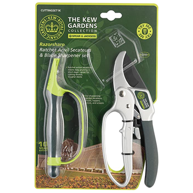 Spear & Jackson Kew Secateurs & Sharpener Gift Set - UK BUSINESS SUPPLIES