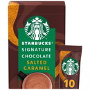 Starbucks Signature Chocolate Salted Caramel Hot Chocolate Sachets 10x22g - UK BUSINESS SUPPLIES