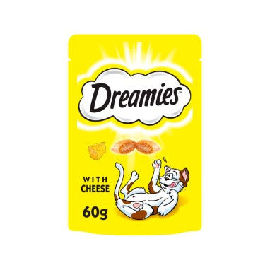 Dreamies Cat Treats with Cheese 60g - UK BUSINESS SUPPLIES