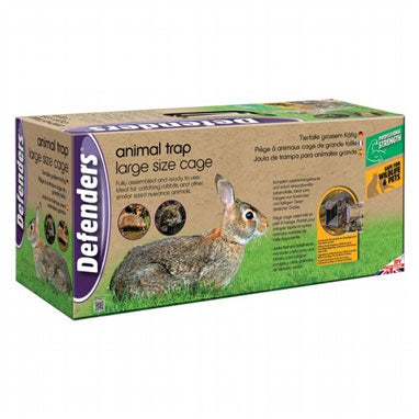 Defenders Animal Trap Large Size Cage (STV071) - UK BUSINESS SUPPLIES