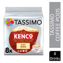 Tassimo Kenco Flat White Pods (Pack of 8) 4051498 - UK BUSINESS SUPPLIES