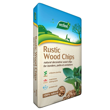 Westland Rustic Wood Chips 60 Litre - UK BUSINESS SUPPLIES