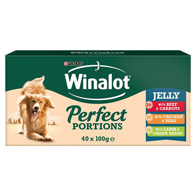 Winalot Perfect Portions in Jelly 40x100g - UK BUSINESS SUPPLIES
