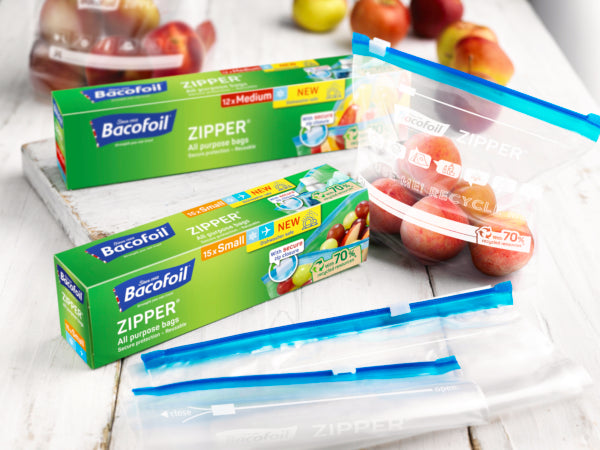 Bacofoil Zipper Bag 200 x 150mm {15's} - UK BUSINESS SUPPLIES