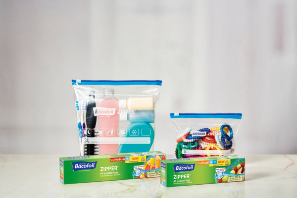 Bacofoil Zipper Bag 200 x 150mm {15's} - UK BUSINESS SUPPLIES