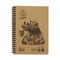 Save The Rhino Recycled Twinwire Hardback Notebook A5 160 Pages (Pack 5) SRTWA5 - UK BUSINESS SUPPLIES