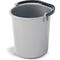 Addis Large 9L Bucket Contrast Handle Metallic Grey - UK BUSINESS SUPPLIES