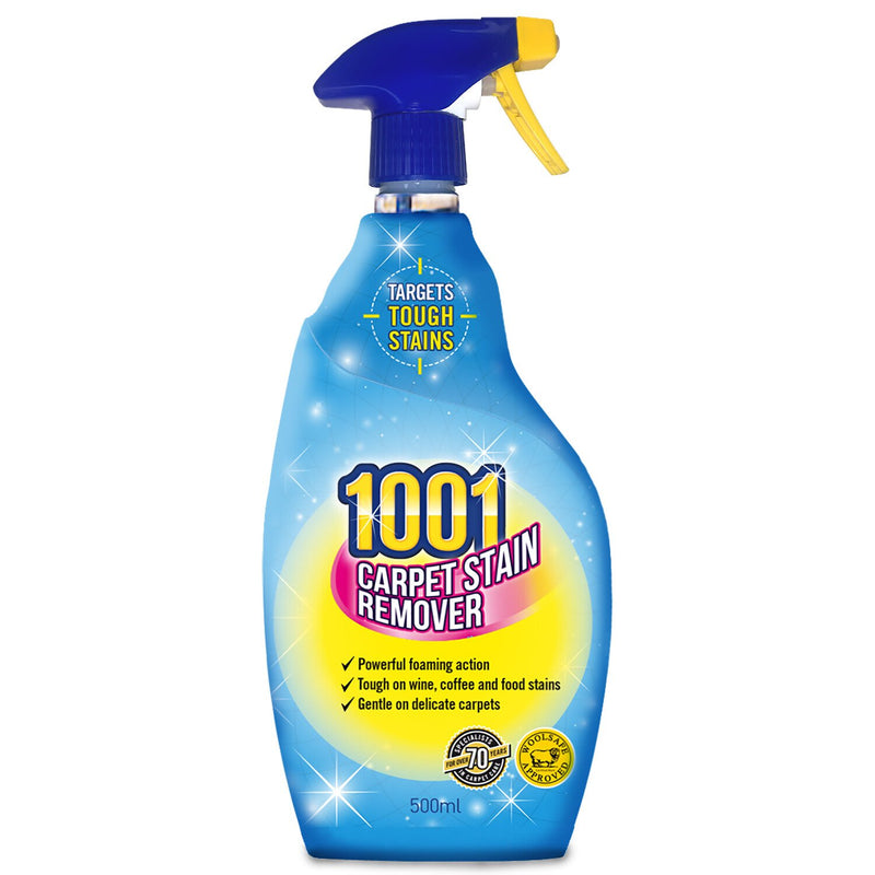 1001 Carpet Trouble Shooter {Bleach free} Stain Remover 500ml - UK BUSINESS SUPPLIES