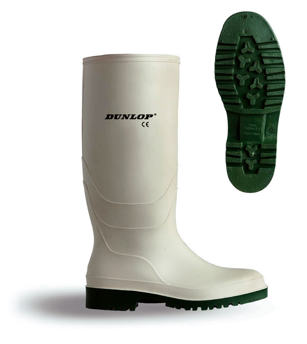 Dunlop Pricemastor White Boots {All Sizes} - UK BUSINESS SUPPLIES