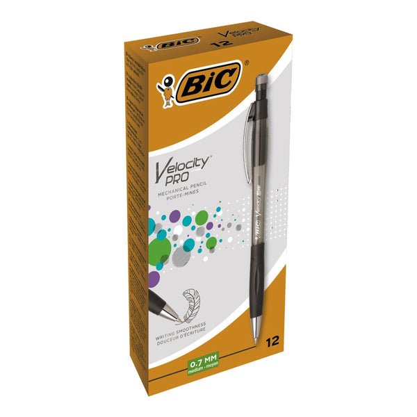 BIC Velocity Pro Mechanical Pencil 0.7 (Pack of 12) - UK BUSINESS SUPPLIES