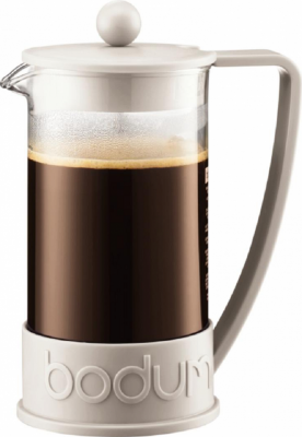 Bodum Brazil Coffee Press 8 Cup 1L Off White (10938913) - UK BUSINESS SUPPLIES