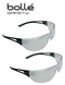 Bolle Slam Spectacles Clear in Black {Twin Pack Offer} - UK BUSINESS SUPPLIES