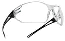 Bolle SLAPSI Slam Spectacles PC Frame Anti-Scratch and Fog Lens, Clear/Black - UK BUSINESS SUPPLIES