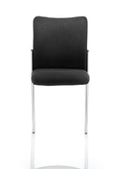 Academy Visitor Chair Black Fabric Back Without Arms BR000004 - UK BUSINESS SUPPLIES