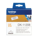 Brother Black on White Paper Large Address Labels (Pack of 400) DK11208 - UK BUSINESS SUPPLIES