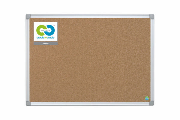 Bi-Office Earth-It Cork Noticeboard Aluminium Frame 1800x900mm - CA071790 - UK BUSINESS SUPPLIES