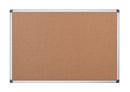 Bi-Office Maya Cork Noticeboard Double Sided Aluminium Frame 900x900mm - CA413750 - UK BUSINESS SUPPLIES