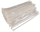 White Cable Ties 200x4.6mm Pack 100's - UK BUSINESS SUPPLIES