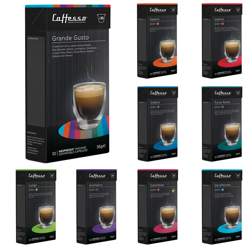 Caffesso Nespresso Compatible 240's Mixed Pack - UK BUSINESS SUPPLIES