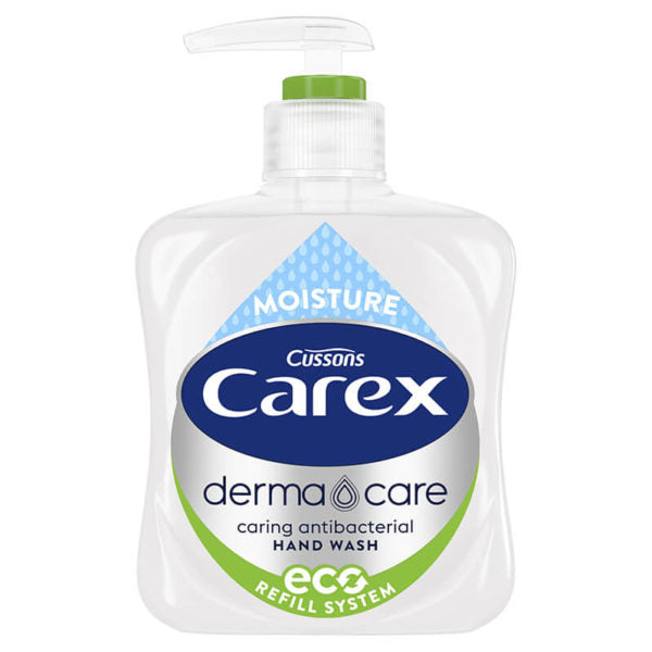 Carex Antibacterial Derma Care Moisture Handwash 250ml - UK BUSINESS SUPPLIES