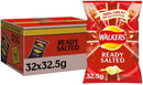 Walkers Ready Salted Crisps Pack 32's - UK BUSINESS SUPPLIES