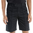 Super Beeswift Workwear Black Shorts {All Sizes} - UK BUSINESS SUPPLIES