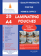 Cathedral A4 150 Micron Laminating Pouch Pack 20's - UK BUSINESS SUPPLIES