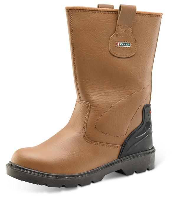 Beeswift Footwear Tan Rigger Boots ALL SIZES - UK BUSINESS SUPPLIES