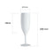 Belgravia White Reusable Plastic Champagne Flutes Pack 6’s (3306) - UK BUSINESS SUPPLIES