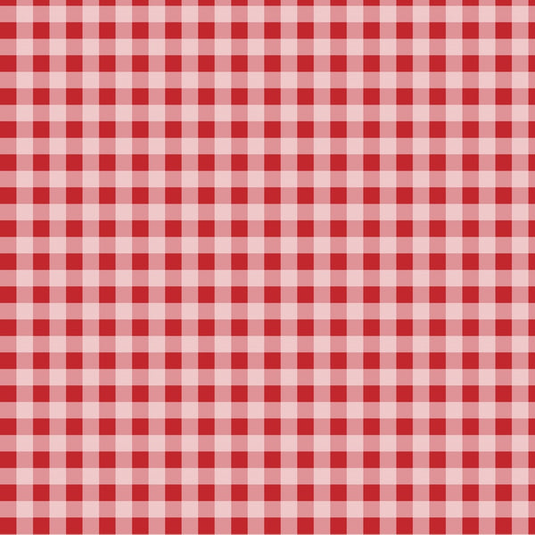 Greaseproof Red Gingham Paper 250x200mm Pack 100's - UK BUSINESS SUPPLIES