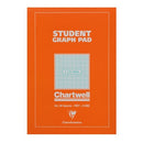 Chartwell A4 Orange Student Graph Pad Pack 10's - UK BUSINESS SUPPLIES